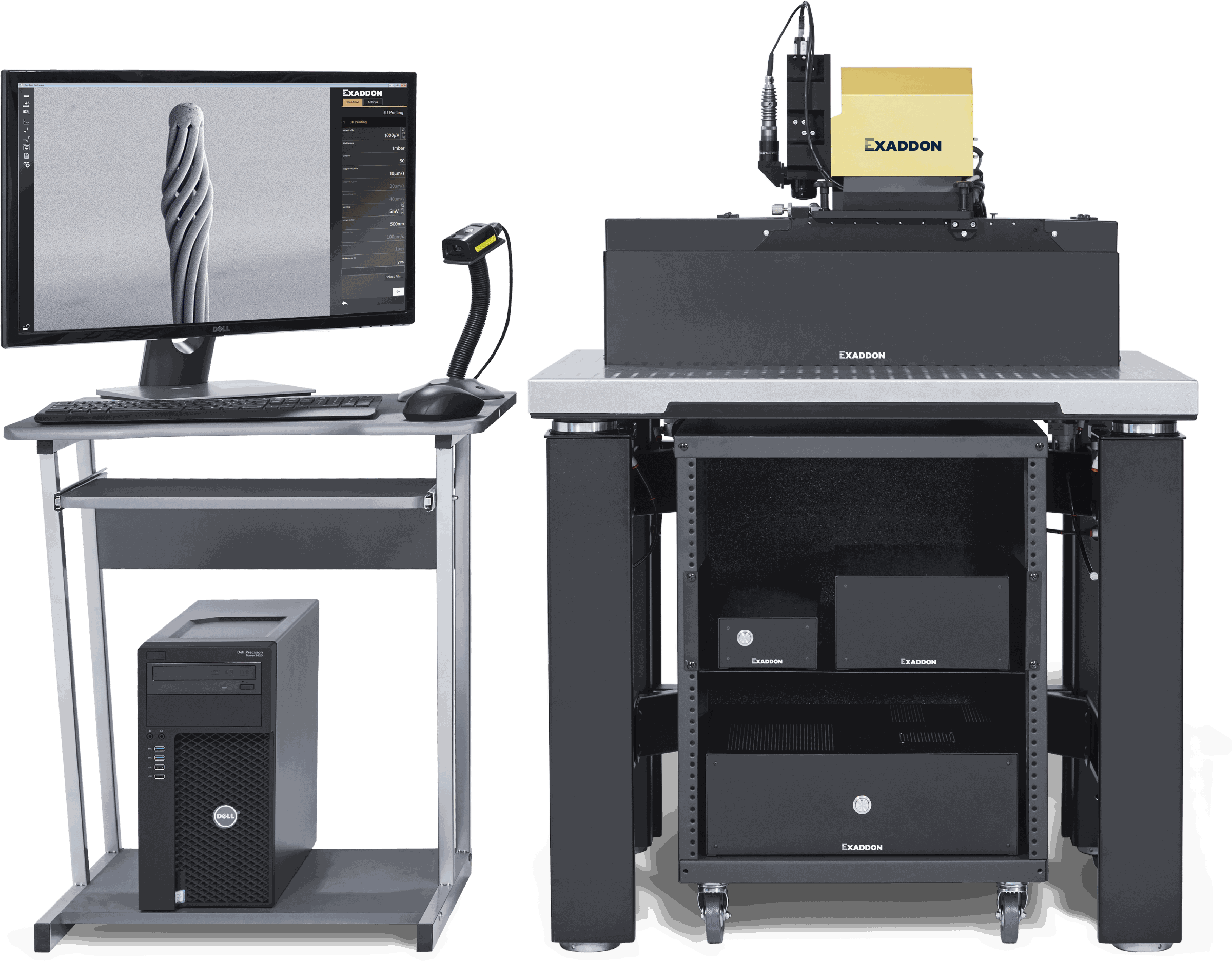 CERES - 3D printing system - prints complex and pure 3D metal objects at the micrometer scale.