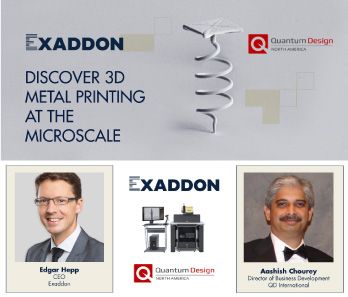 Webinar: 3D Metal Printing at the Microscale with Exaddon